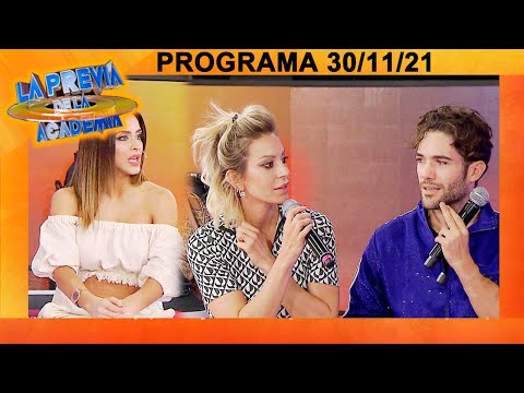 La Previa de La Academia - Programa 30/11/21 - PALPITANDO UNA NUEVA ELIMINACIÓN EN LA ACADEMIA