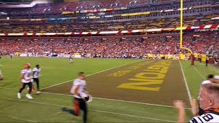 FedEx Field Vlog - In the DREAM SEATS - Cincinnati vs. Washington 2021 Preseason Game
