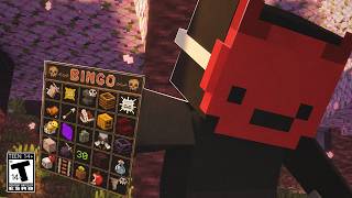 DESAFIEI MEU AMIGO A UMA CORRIDA DE BINGO NO MINECRAFT!
