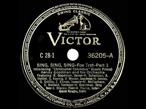 Benny Goodman -  Sing, Sing, Sing (1938)