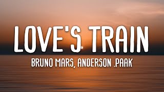 Bruno Mars, Anderson .Paak, Silk Sonic - Love&#39;s Train (Lyrics)