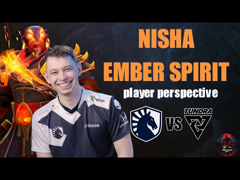 Nisha's Perspective | Liquid vs Tundra | ESL One Berlin Major 2023 | GAME 1
