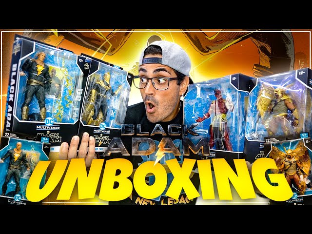 Vídeo relacionado con DC Comics | Black Adam | Personaje de Black Adam Deluxe Directamente de la película a Escala 30 cm con Luces, Sonidos y puño Explosivo, Juguetes coleccionables para niños a Partir de 3 años