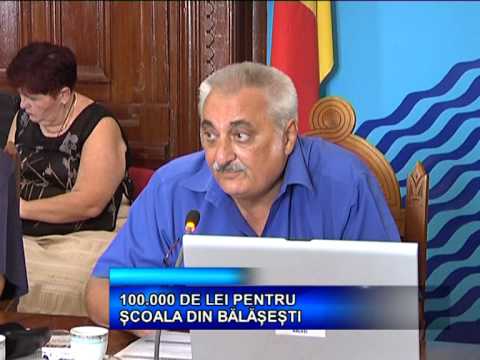 100.000 DE LEI PENTRU ȘCOALA DIN BĂLĂȘEȘTI