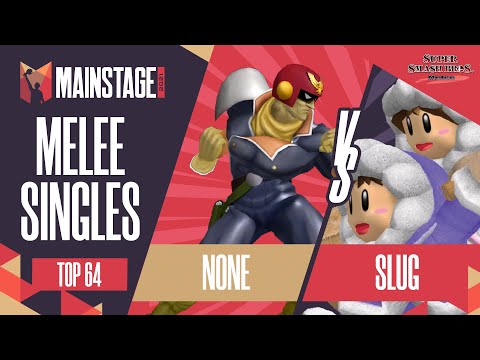 None vs Slug - Melee Singles: Top 64 Winners - Mainstage 2021 | Falcon/Ganon vs Ice Climbers