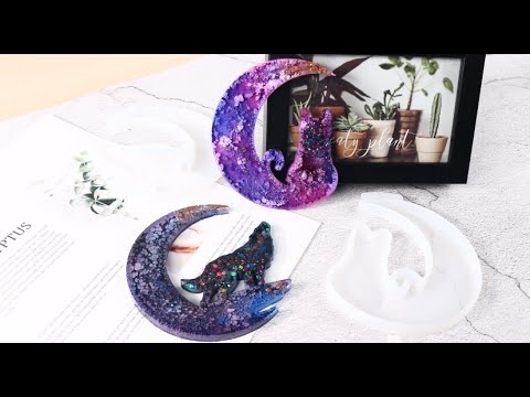 Resin Art Tutorial Make Epoxy Resin Sculpture with Alcohol Ink Resin Lampshade