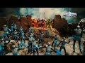 Miniature vidéo Figurine Power Rangers Megazord Ninja Steel