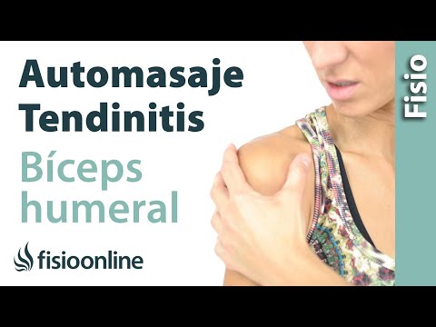 Auto-Masaje para la tendinitis del bíceps humeral en el hombro