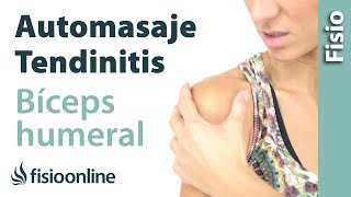 Tendinitis del bíceps humeral - Automasaje para su tratamiento