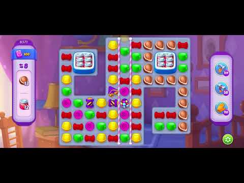 Homescapes Level 8371 夢幻家園 第8371關- No boosters