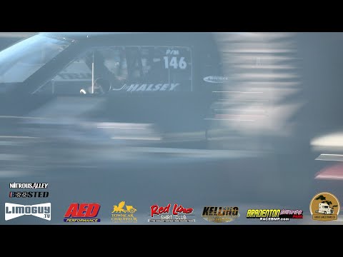 Nitrous Alley - Halsey Rips One - Wednesday Test Hit - 2025 Snowbird Outlaw Nationals - Bradenton MP