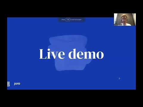 AL TV Product Walk Through - Juro - Contract Automation Platform