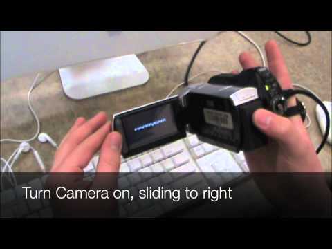 Tutorial 1 iMovie 11 Import Video from Camera