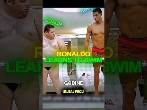Ronaldov trening plivanja dobio je neočekivan obrt! 😱#cr7 #cristianoronaldo #cristianojunior