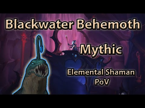 ⚡ Eternal Palace Mythic Blackwater Behemoth Kill 🔥 9/9M Elemental Shaman PoV ❄️