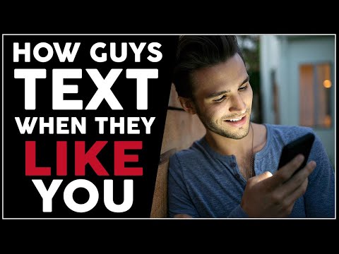 How Guys Text When They Like You