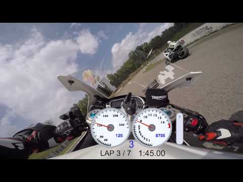 Triumph Daytona 675R PG 5 Lap Race 18-1-2015