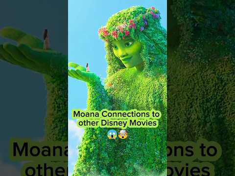 Moana movie connections to other Disney movies (Wait for crazy ending)😱