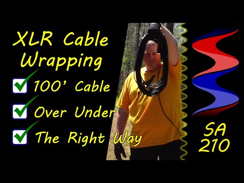 How To Over Under XLR Cable The RIGHT Way