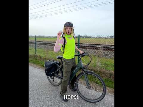 Moeder VS sportfietser! 😂🚲