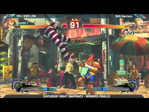 SSF4: TFA | RZR LPN vs SBA Harrison - Winners Finals - Saturday Night Snapback 6.1
