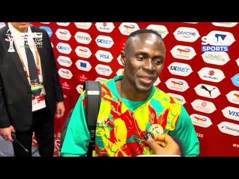 Sadio Mané reacciona a la victoria de Senegal en la Copa Africana de Naciones 2025 y se despide d...