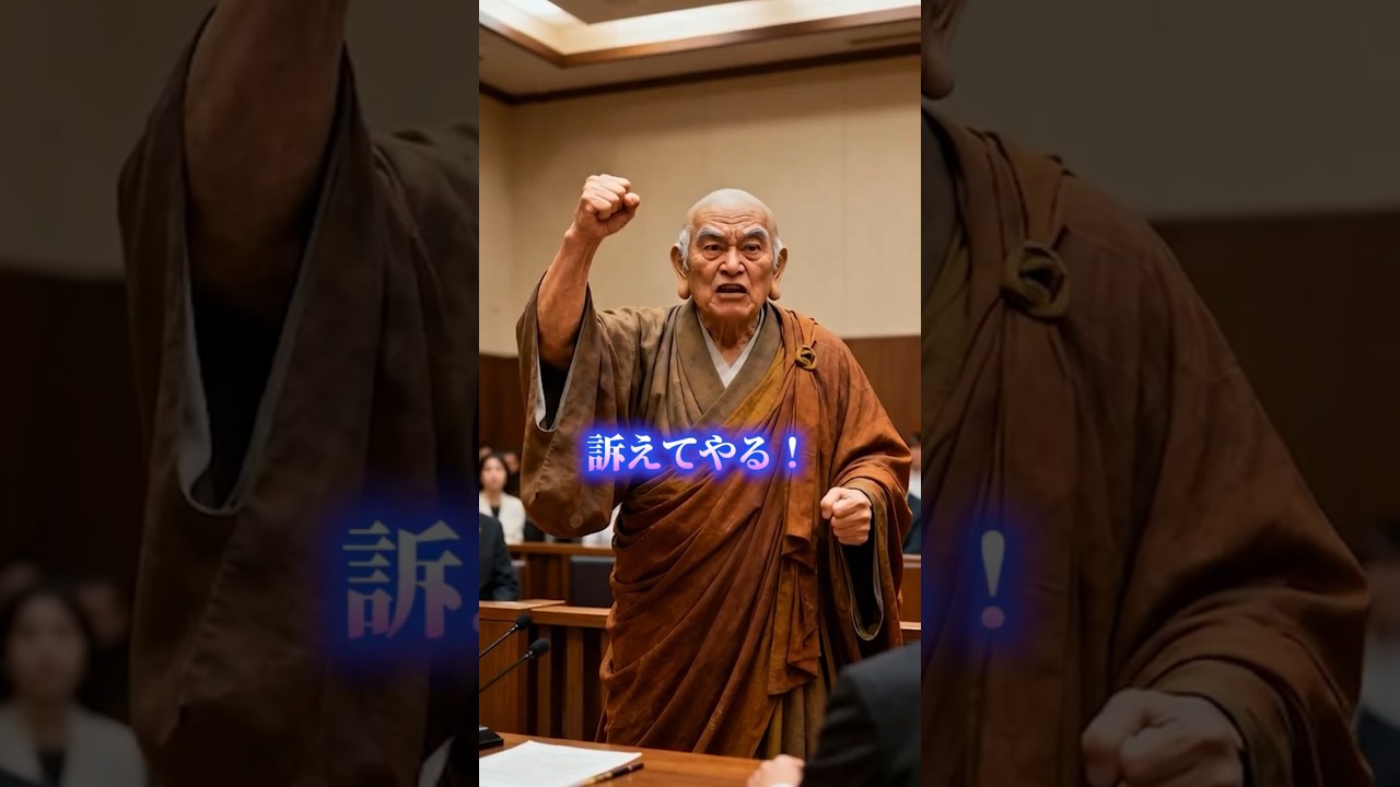 仏様VS閻魔大王！？あの世裁判の結果やいかに　# shorts