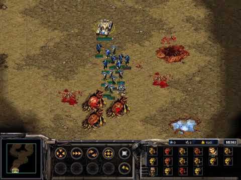 Atrox Longplay 1/3 Hominides Campaign (PC 2001) (Starcraft clone)