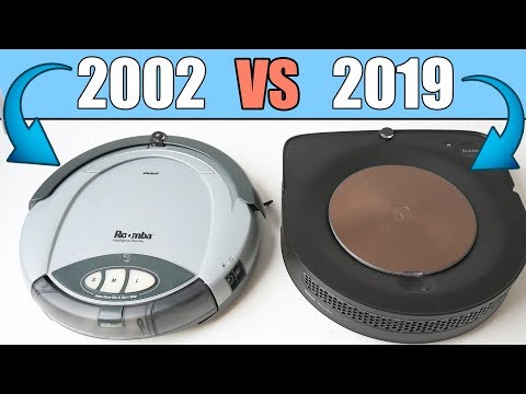 The Original Roomba (2002) vs Roomba S9+ (2019) - Wow!