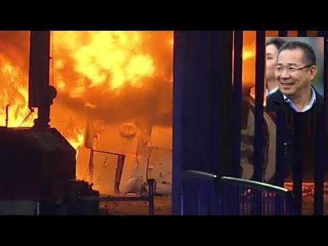 Leicester City owner's helicopter crashes after EPL match; report says he was on board