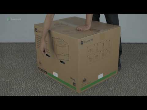 LEXMARK CS725dte Farblaserdrucker video preview