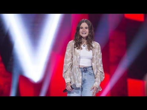 Hania Janicka - „Falling” - Przesłuchania w ciemno - The Voice Kids Poland 5