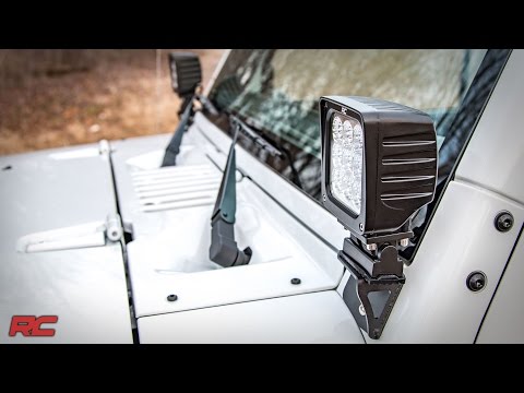 4-inch Square Cree LED Cube Lights by Rough Country
