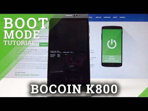 How to Open Boot Mode in BOCOIN K800 - Bootloader Instructions