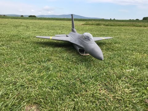 F16 - Airpac Replica - Flight - Wild Landing Crash