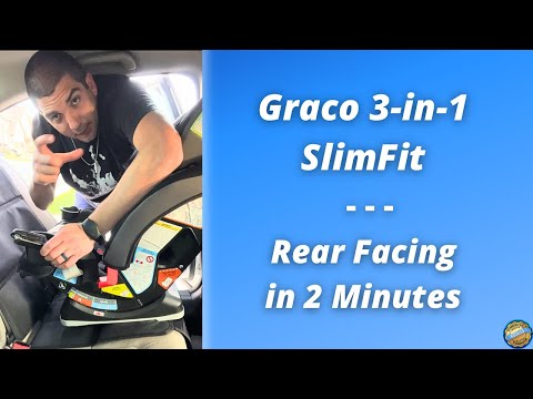 Rear-Facing Installation | Graco SlimFit Car Seat