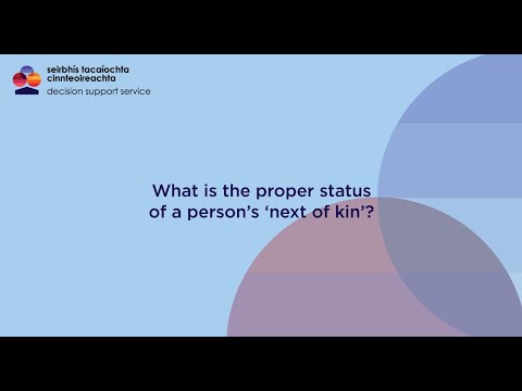 DSS information: Next of Kin