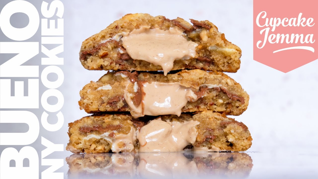 Bueno Stuffed New York Cookie Recipe! | Bake at Home | Cupcake Jemma