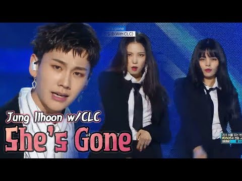 [HOT] JUNG ILHOON(With.CLC) - She's gone, 정일훈(With.CLC) - 쉬즈 곤 Show Music core 20180310