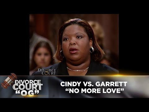 Divorce Court OG- Cindy vs. Garrett: No More Love EP 51