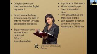[Online Webinar] Intensive English at CU Denver: Discover the ESL Academy!