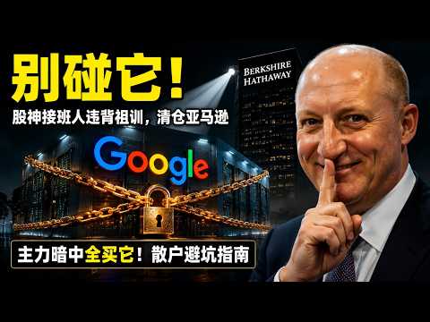 别再去傻傻接盘！盖茨清仓微软、阿贝尔卖光亚马逊！华尔街主力悄悄抱团这四只新价值黑马，再不看你的持仓就晚了！#巴菲特清仓 #散户防守策略