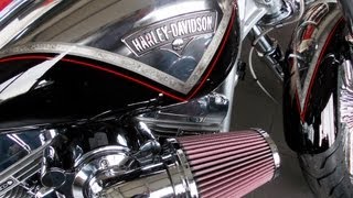 Harley-Davidson Breakout CVO started up