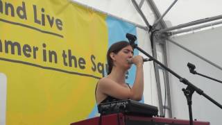 WEYES BLOOD &quot;Can&#39;t Go Home&quot; @ Aotea Square, Auckland, NZ 24th January 2017