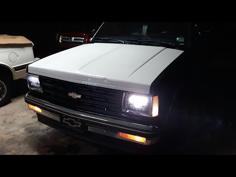 Installing Amazon LEDs Headlights on the 85 S10
