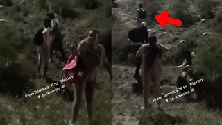 JAMAICANS CROSSING OVER MEXICO BORDER GOING INTO AMERICA VIDEO + Apple Want Fly Out