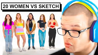 20 WOMEN vs SKETCH