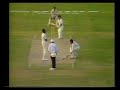 PAKISTAN v WEST INDIES WORLD CUP ODI #9 LAHORE OCTOBER 16 1987 LAST OVER ABDUL QADIR COURTNEY WALSH