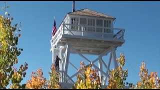 Ute Mountain Fire Lookout Tower on the Ashley National Forest in Utah - short version