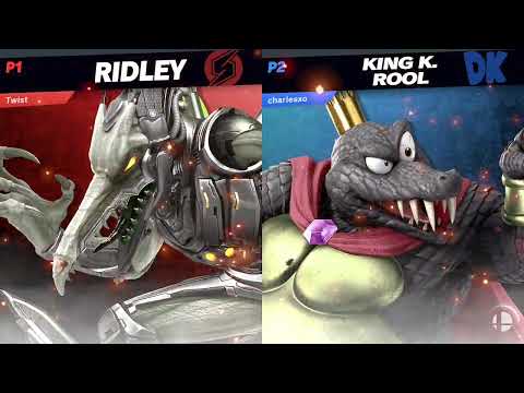 Twist (Ridley) vs Charlesxo (King K. Rool) - Local of Lafayette #34 (Winner's Round 1)